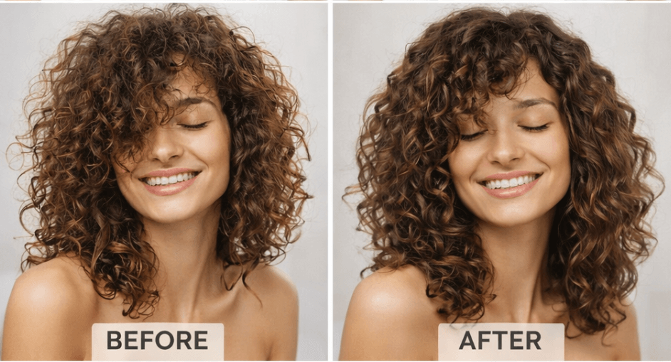 Alloom Hair Dryer - Before - After case 2