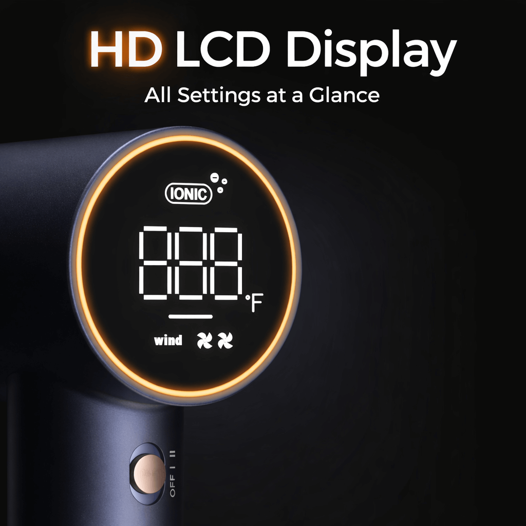 Alloom Hair Dryer - LCD Display